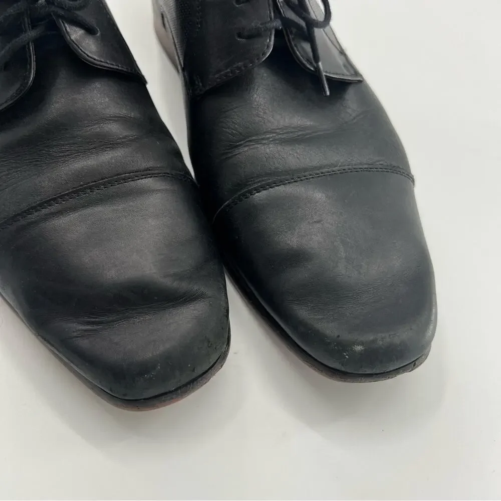 Florsheim Postino Cap Toe Oxford Black Leather Formal Men’s Shoes